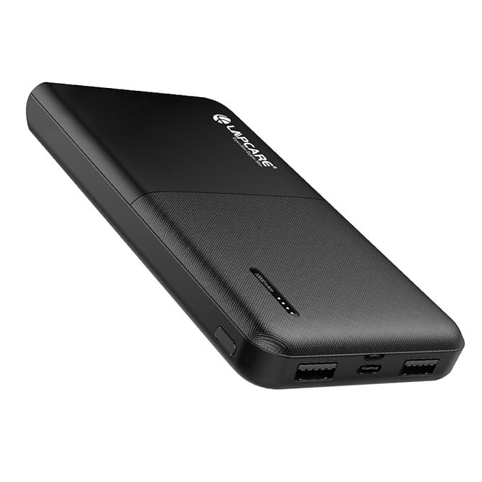 LAPCARE Smart Tank 10000mAh Fast Charging Power Bank (Made in India)