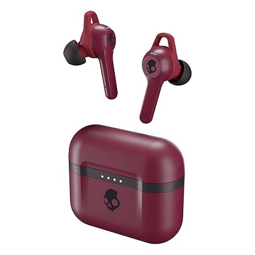 Skullcandy Indy Evo Truly Wireless Earbuds - Deep Red