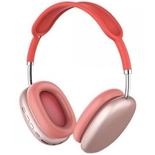 P9 Wireless Over-Ear Bluetooth Headphones (Red)