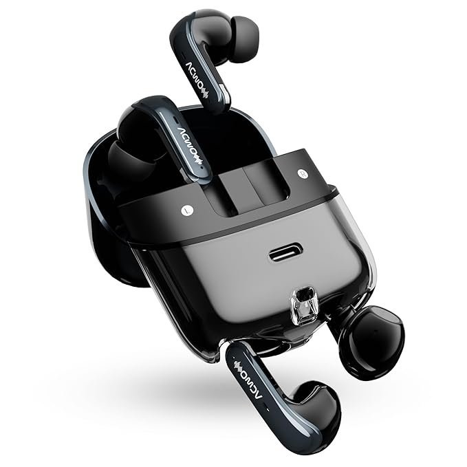 ACwO DwOTS Fire ANC Earbuds: 4-in-1, 70Hrs Battery, 3D Spatial Audio